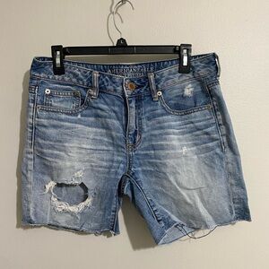 American Eagle Distressed Denim Shorts